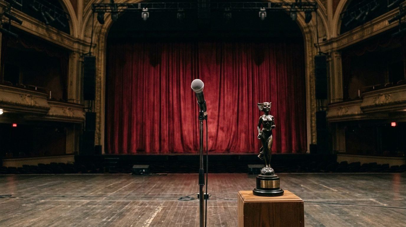 Illustrative image for the story: A Tony Winner Turned a Vampire Musical Into the Year's Most Viral Speech