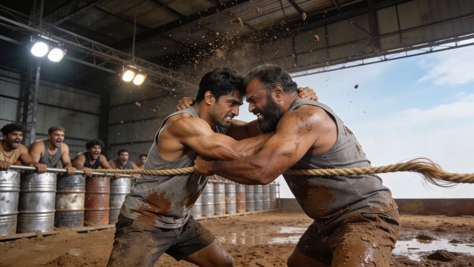 Illustrative image for the story: Dheeraj Dhoopar and Ram Kapoor’s Task Fight: Aggression Under Pressure