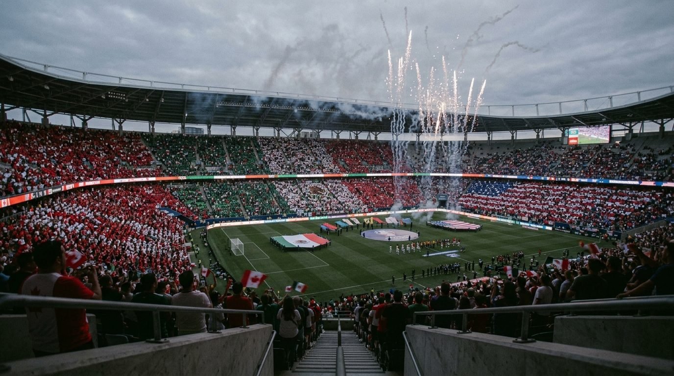 Illustrative image for the story: Football's Biggest Tournament Yet Kicks Off Across North America