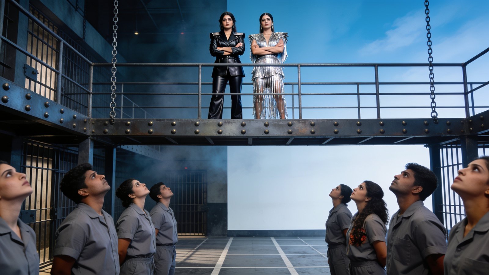 Illustrative image for the story: Hina Khan and Uorfi Javed Take Over Lock Upp Judgement Day