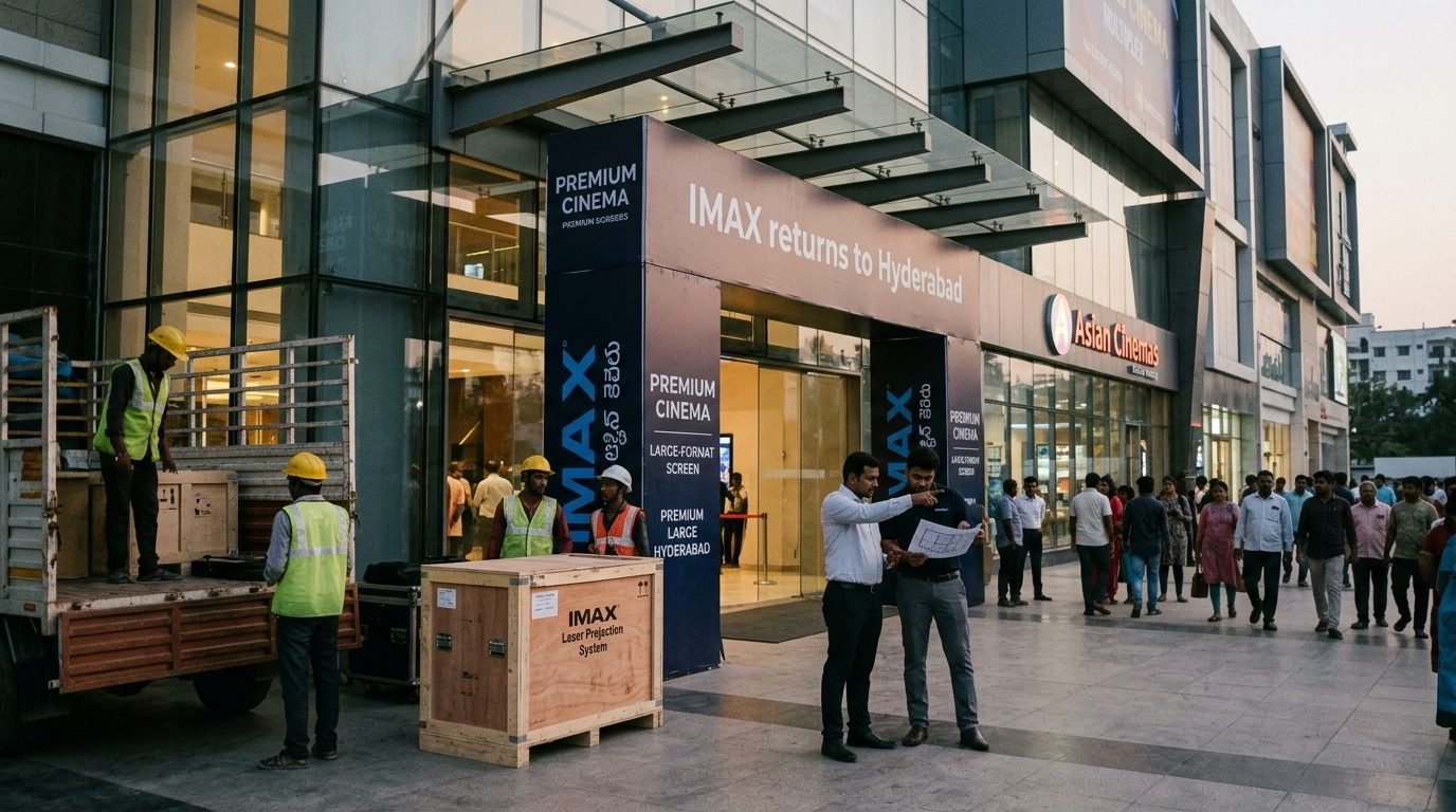 Illustrative image for the story: IMAX returns to Hyderabad after a decade as Asian Cinemas deal targets India's premium boom