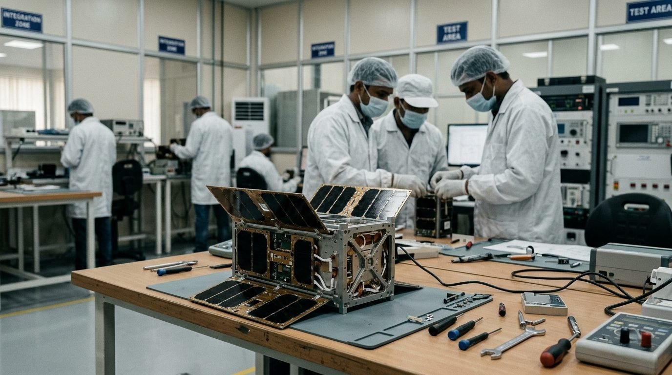 Illustrative image for the story: India Backs Homegrown Space Tech With First Technology Adoption Fund Grants