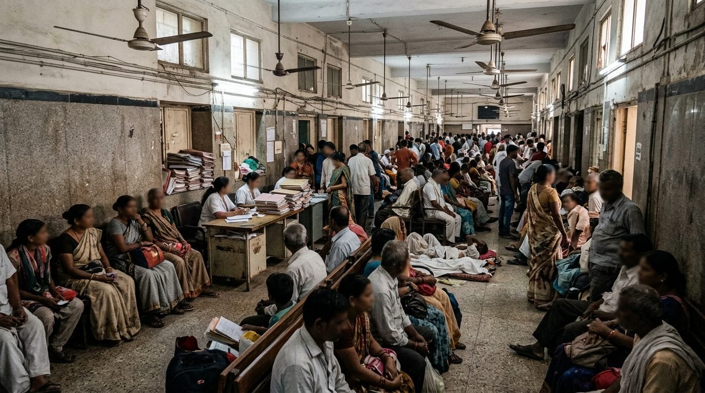 Illustrative image for the story: India's Hospital Bed Gap Back in Focus as Public System Strains