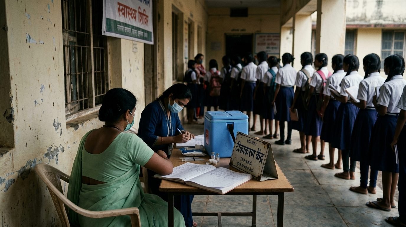 Illustrative image for the story: India's HPV Vaccination Drive Gathers Pace in Push Against Cervical Cancer