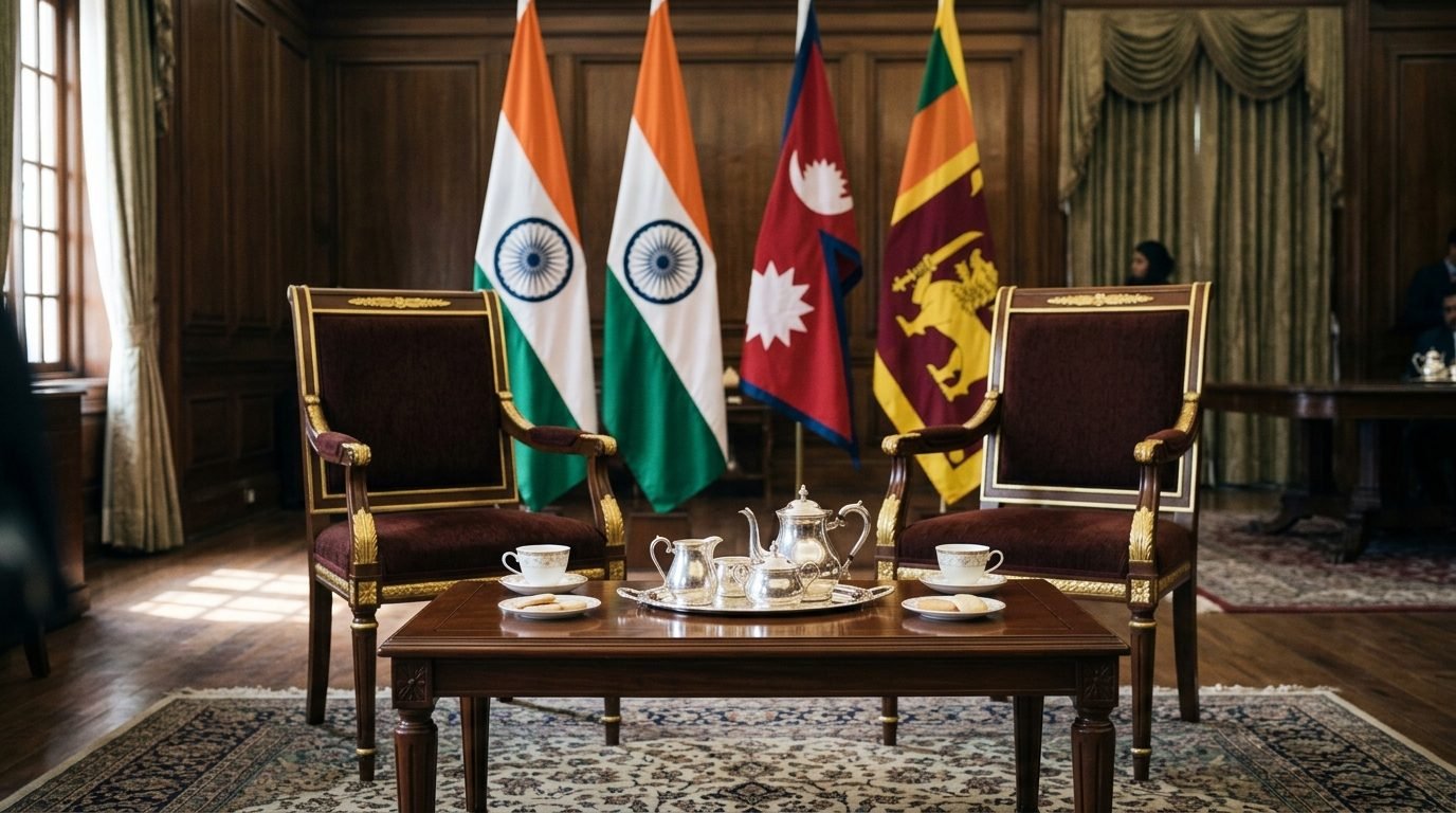 Illustrative image for the story: India Doubles Down On Neighbourhood First With Sri Lanka And Nepal Outreach