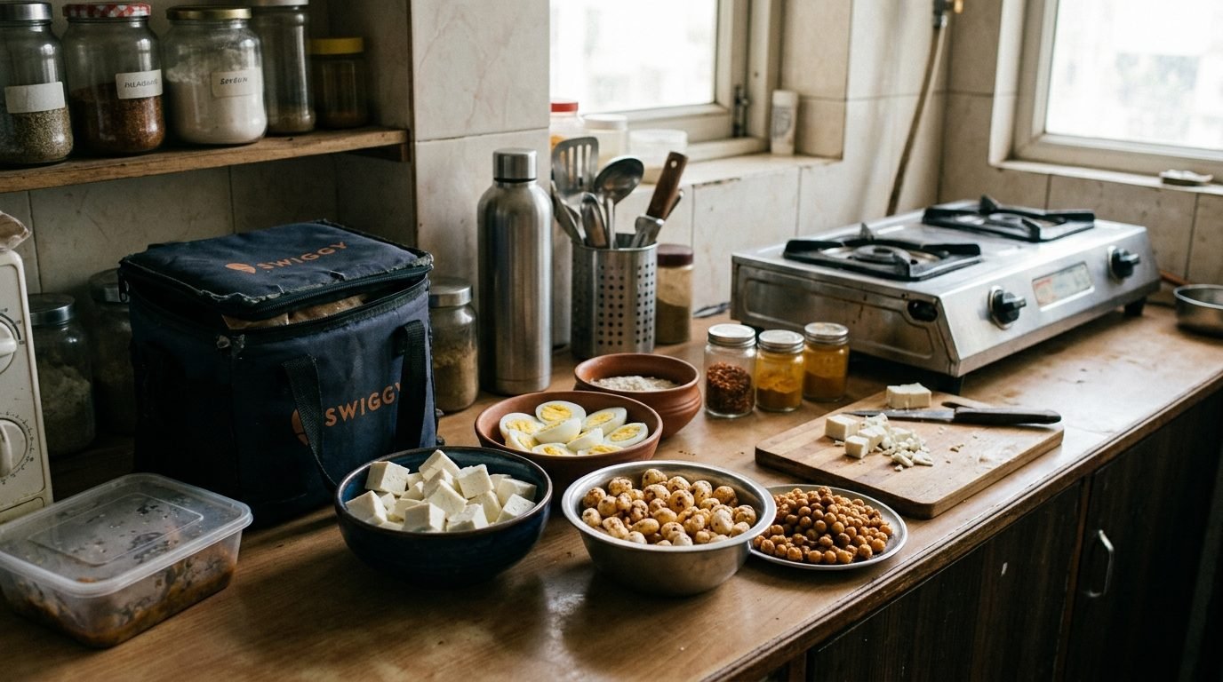 Illustrative image for the story: Paneer, Eggs and Protein Chips: How India's Protein Obsession Left the Gym Behind