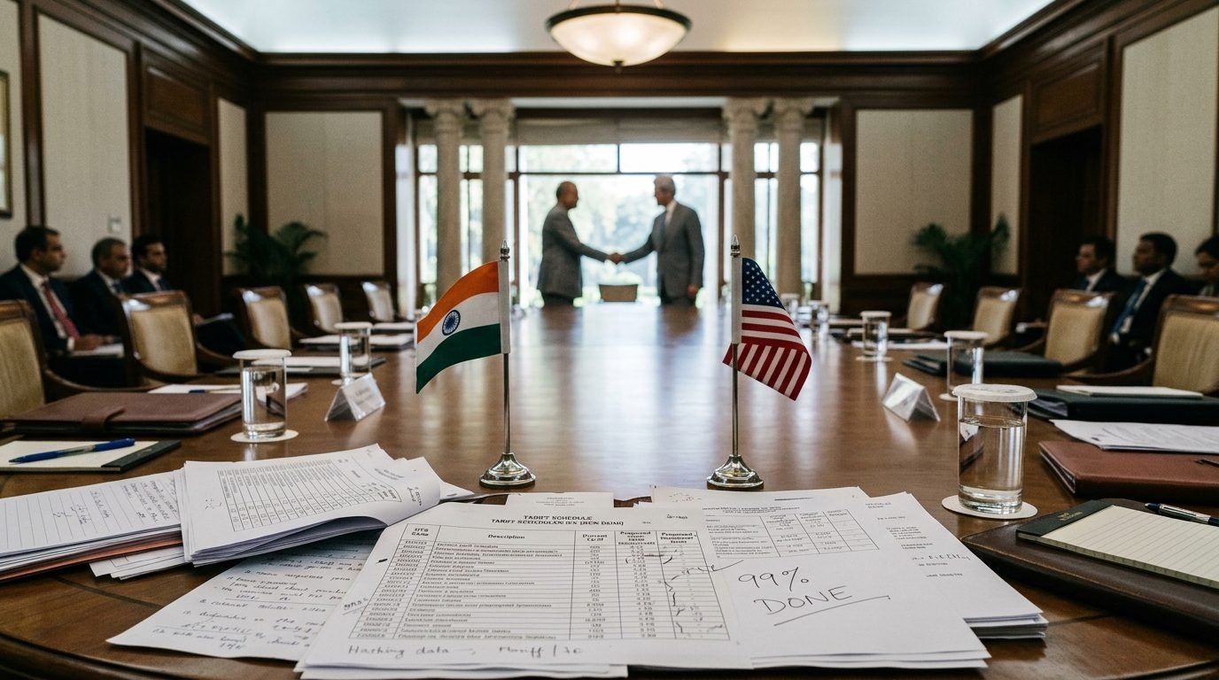 Illustrative image for the story: India And US Close In On First Tranche Of Trade Deal As Negotiators Call It 99 Per Cent Done