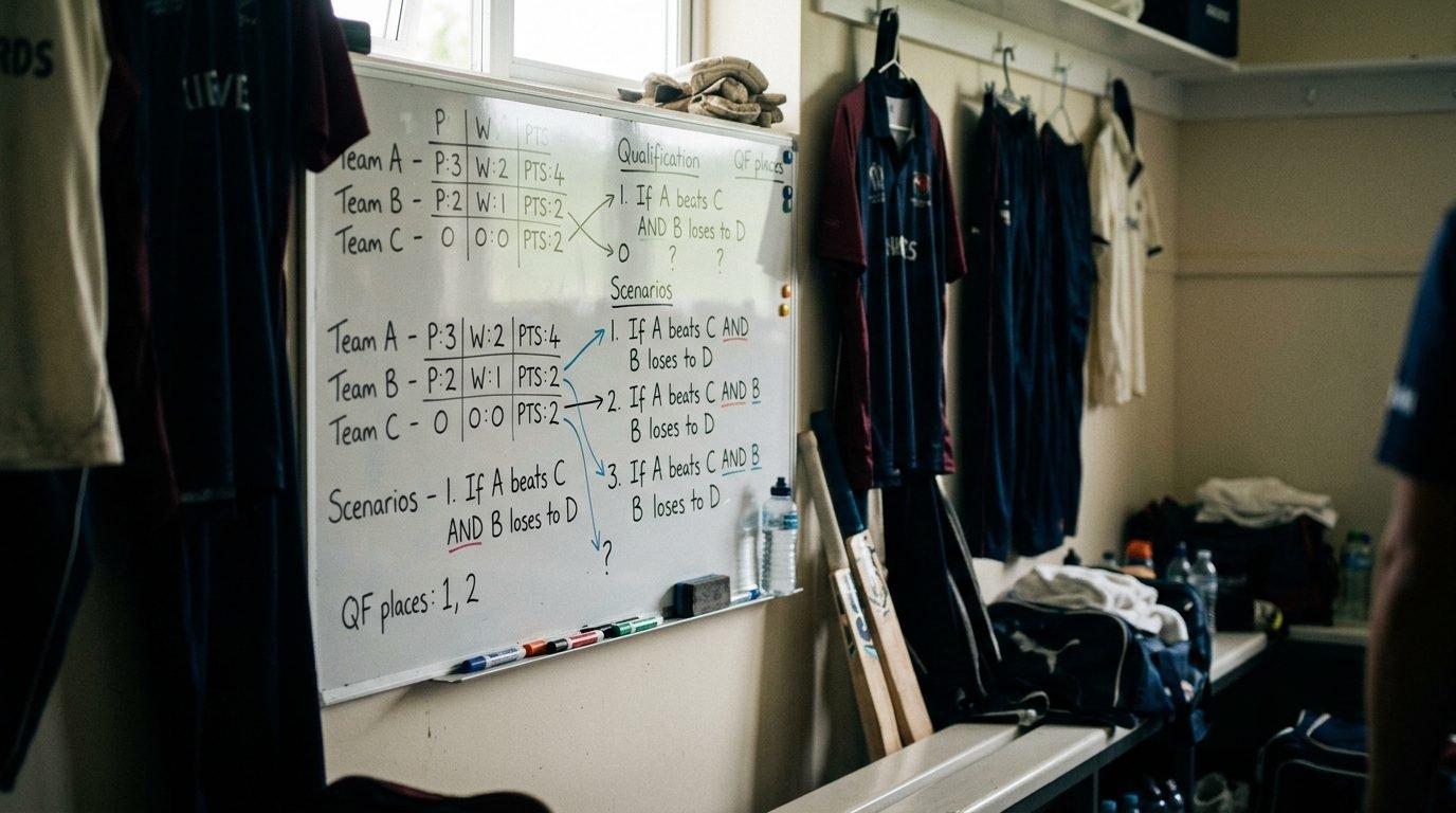 Illustrative image for the story: India's Road To The Semis: The Maths Of A Tricky Group