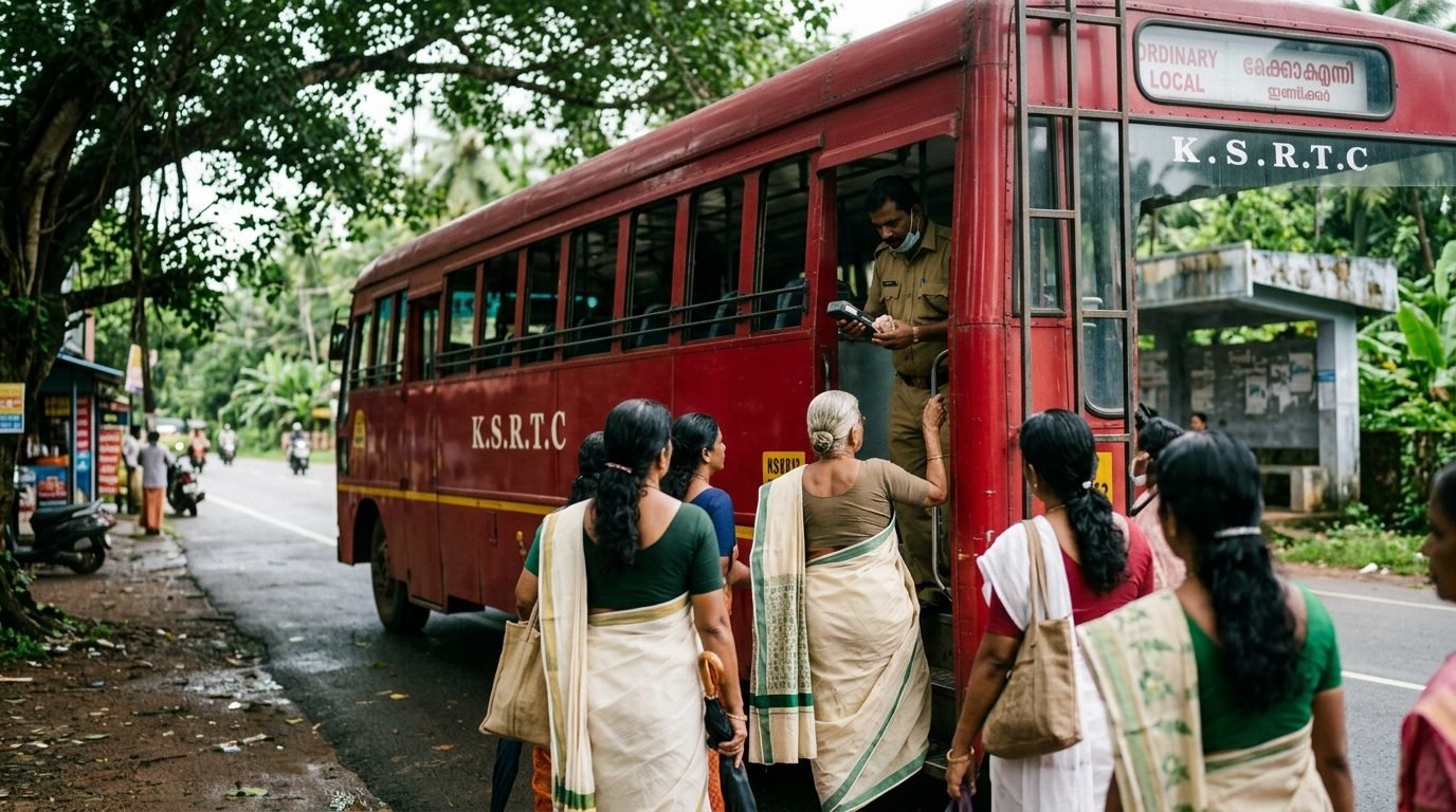 Illustrative image for the story: Kerala rolls out 'Priyadarshini' free bus travel for women on ordinary KSRTC services