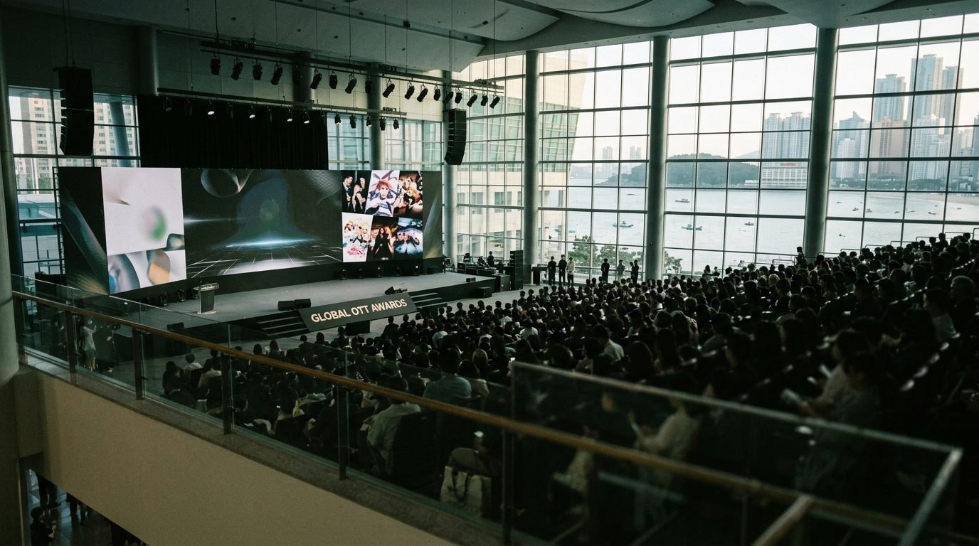Illustrative image for the story: Busan's streaming festival returns with a record field as the Global OTT Awards crown the platform era