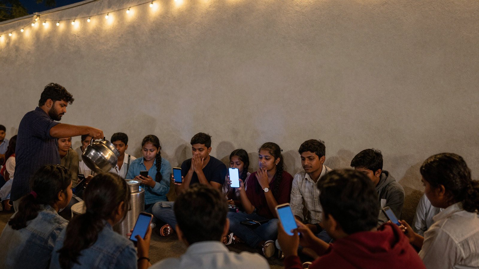 Illustrative image for the story: Midnight at Jantar Mantar: How Protesters Reacted When Wangchuk Broke His Fast