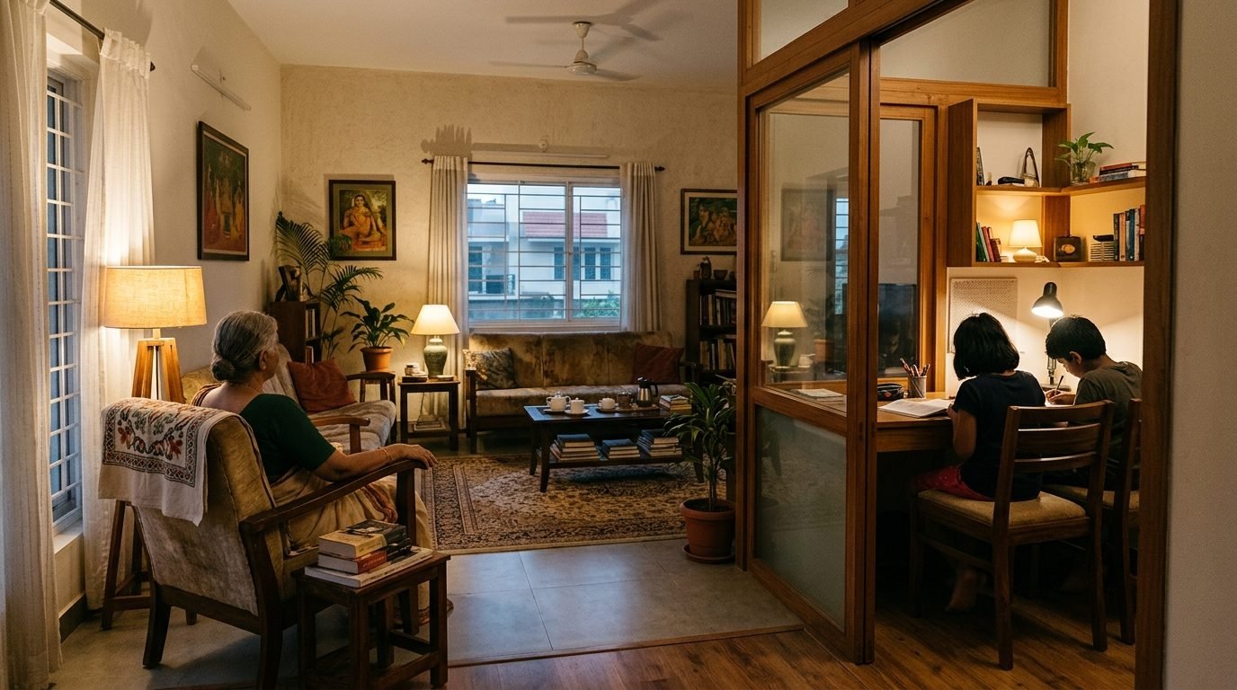 Illustrative image for the story: The Joint Family, Redesigned: Multigenerational Living Returns to Indian Homes