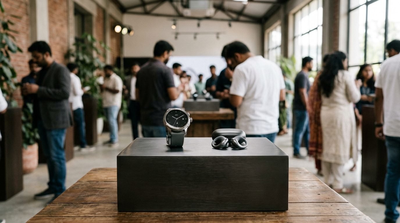 Illustrative image for the story: Noise Launches ALT Ecosystem In India With Red Dot-Winning Smartwatch And Open-Ear Buds