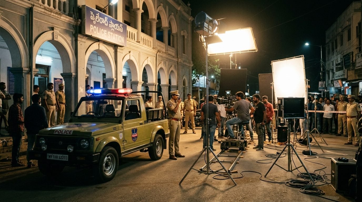 Illustrative image for the story: Spirit: Prabhas's Lean New Look Fuels Buzz as Sandeep Reddy Vanga's Cop Drama Films in Hyderabad