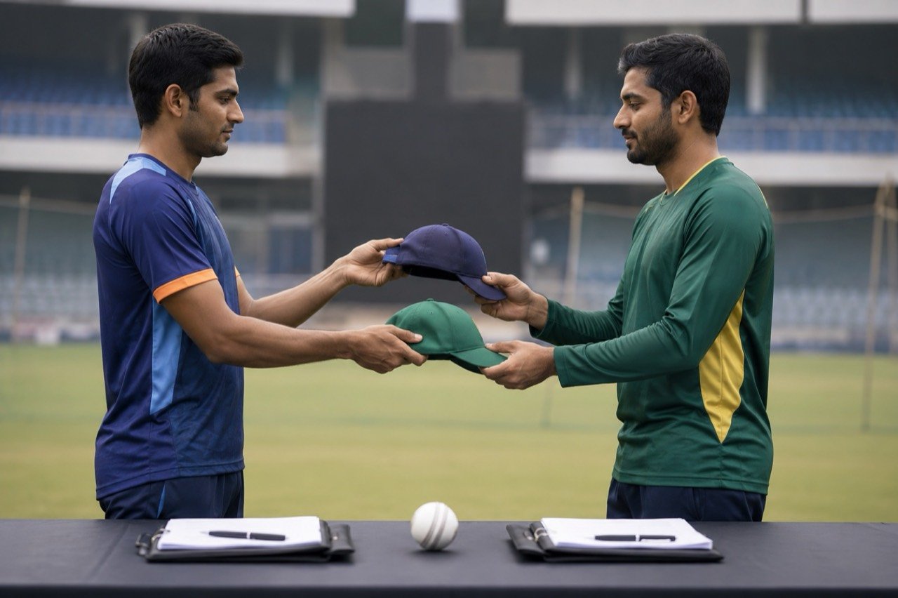 Wicketkeeper-batter Rishabh Pant in Delhi Capitals colours after the high-profile IPL trade