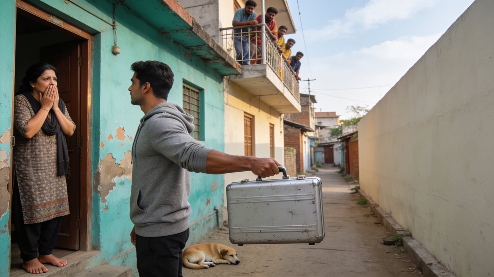 Illustrative image for the story: Shiv Thakare Wins The 50 and Delivers the Prize to a Fan