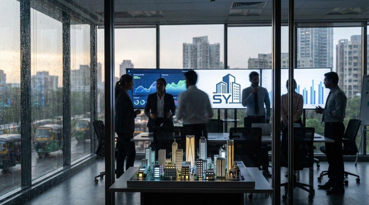 Square Yards real estate technology platform logo as the proptech firm raises Rs 900 crore and turns unicorn