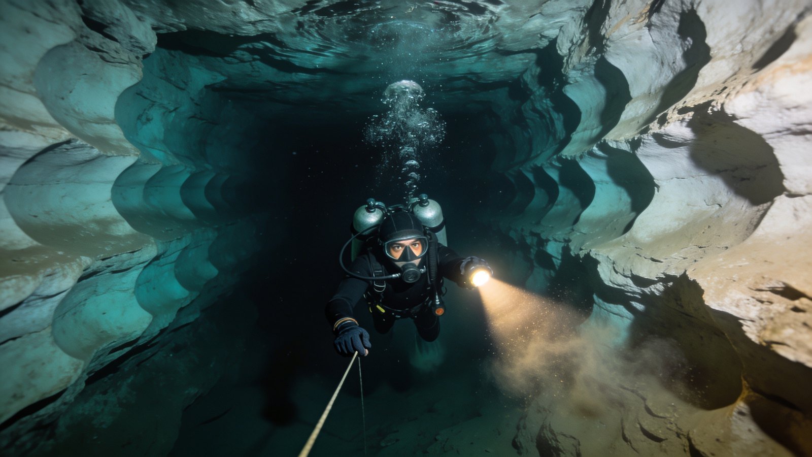 Illustrative image for the story: The Devil’s Mouth on Prime Video: Underwater Cave Survival Thriller Begins Streaming