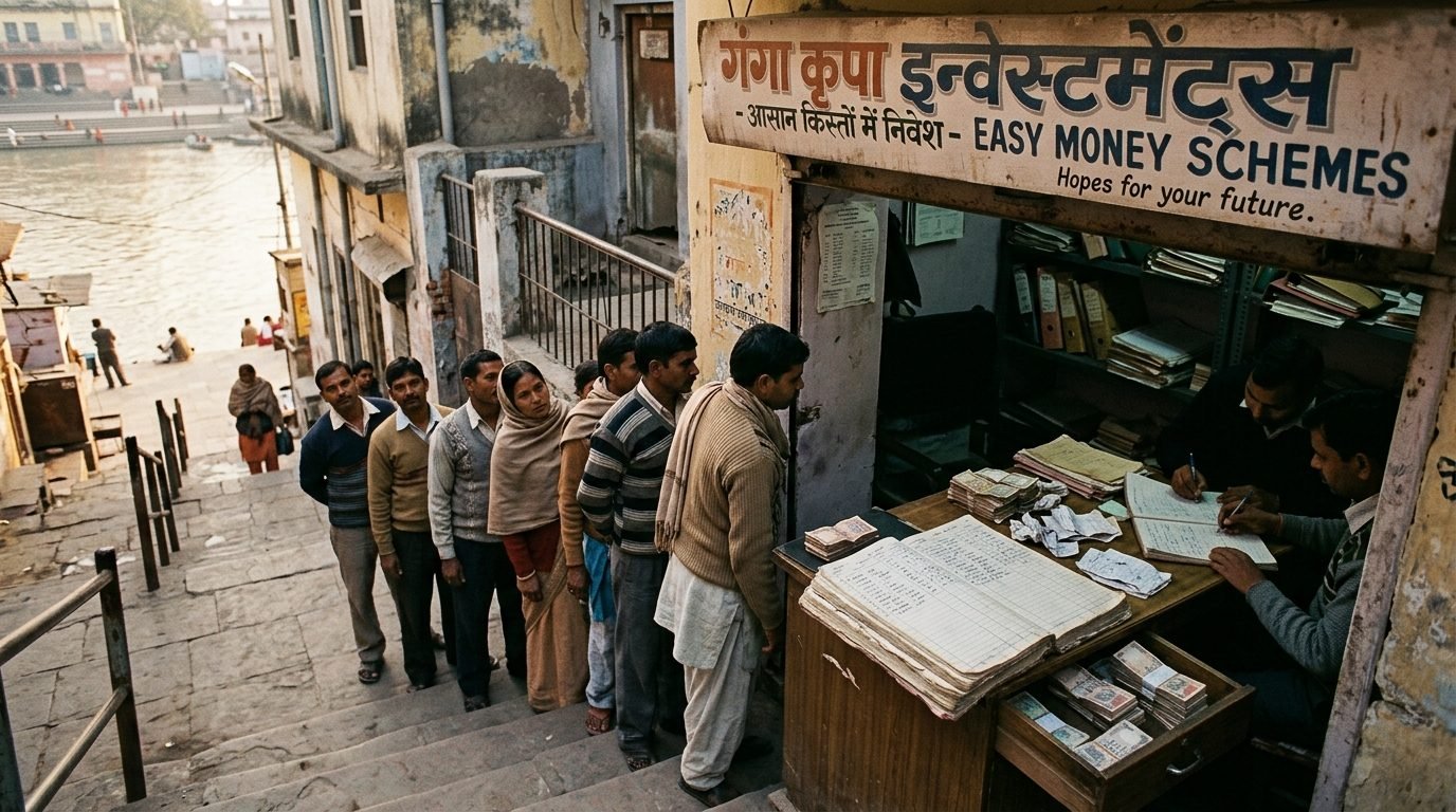 Illustrative image for the story: TVF's 'The Pyramid Scheme' Turns the Lure of Easy Money Into a Prime Video Drama That Divides Critics