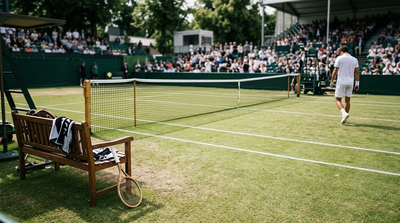 Illustrative image for the story: Tiafoe stuns Roland Garros finalist Cobolli on grass at the Halle Open