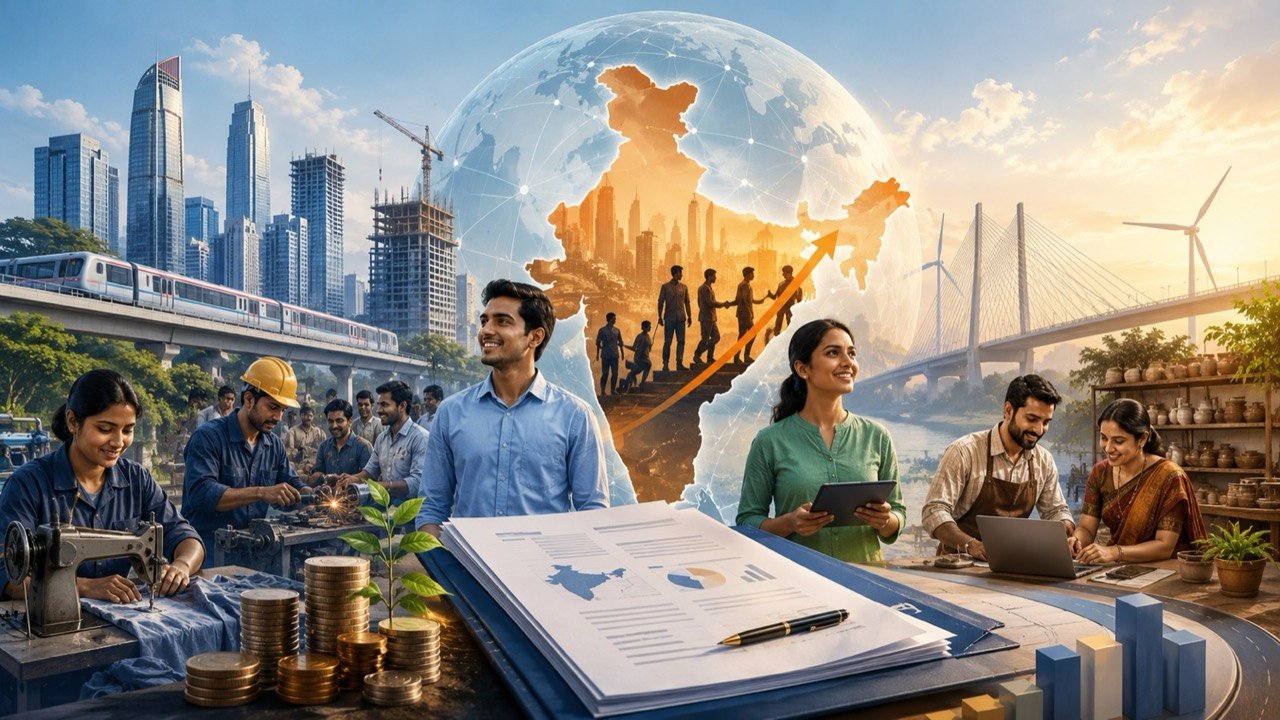 World Bank headquarters signage representing $1.5 billion development financing approved for India's economic reforms and job creation
